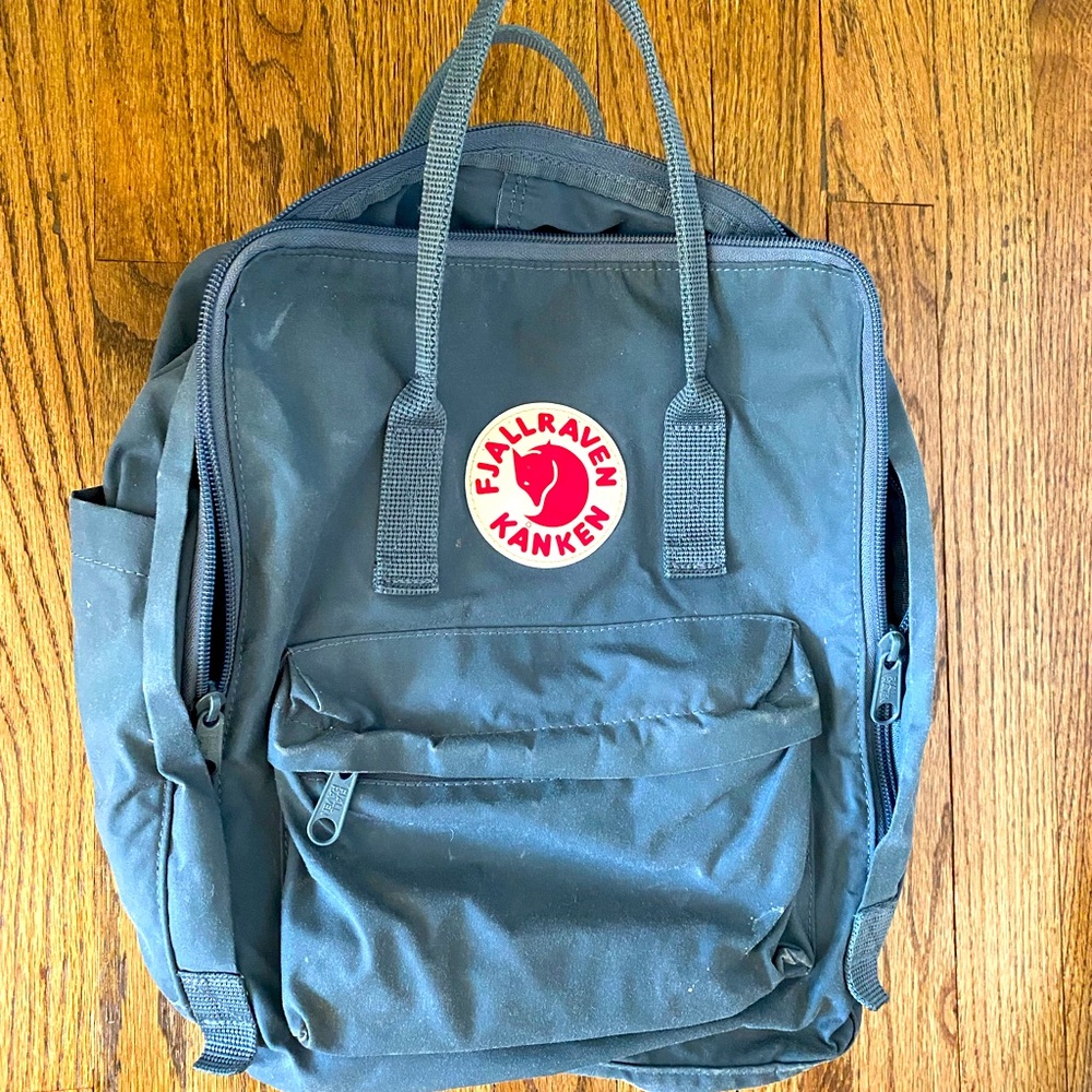 Fjallraven Grey Backpack